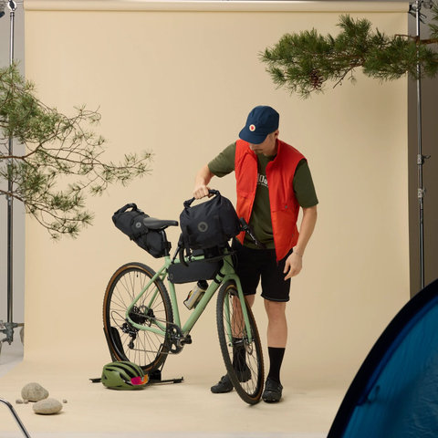 Fjällräven Hoja Handlebar Rolltop Handlebar Bag - black | 13000 ml