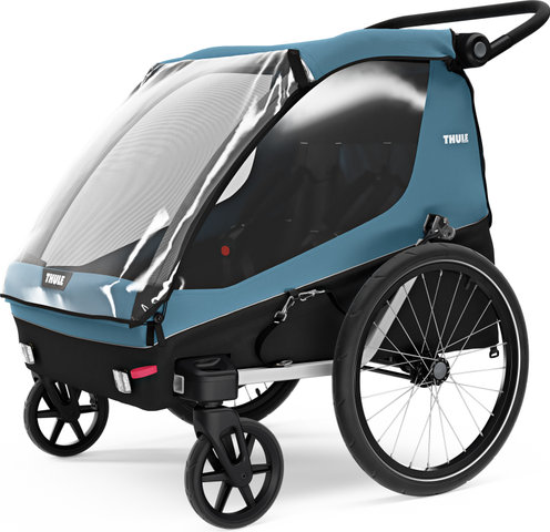 Thule Remolque para niños Courier - aegean blue/20"