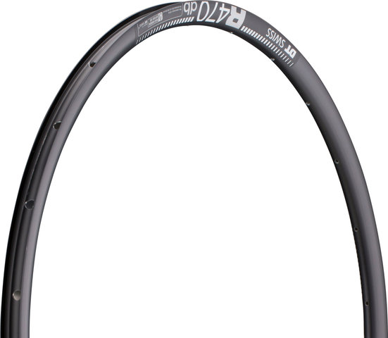 DT Swiss R 470 DB Disc Road Felge - schwarz/24/28"