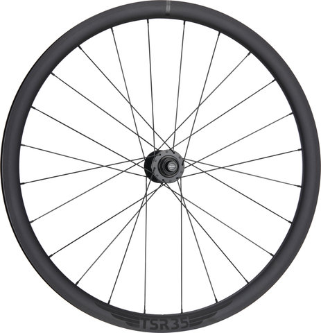 tune Set de Roues TSR35 Disc Center Lock 28" - noir/Set de 28" (avant 12x100 + arrière 12x142) Shimano