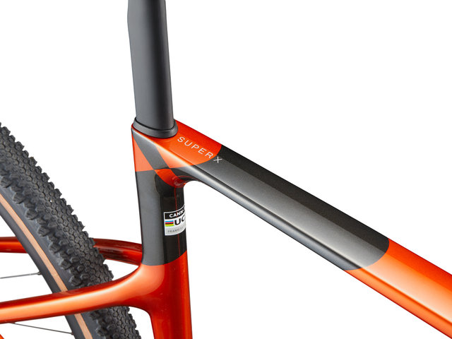 Cannondale SuperX 4 AXS Carbon 28" Gravel Bike - fire orange | 55 mm | 172,5 mm | 28" | L