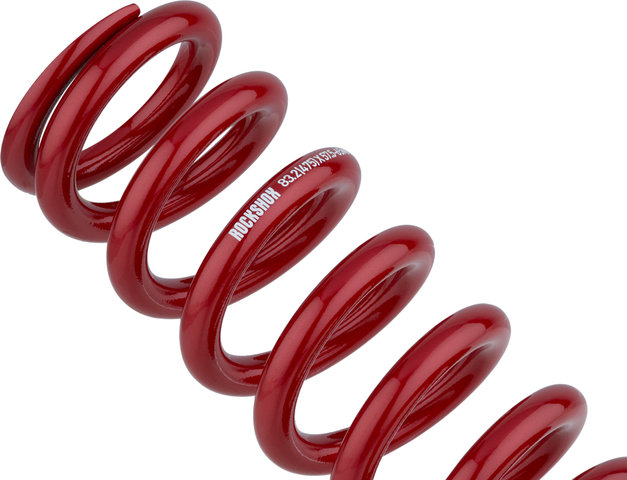 RockShox Steel Spring for Metric Dampers 151 mm for 57.5-65 mm Stroke - electric red/475 lbs/inch