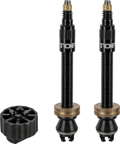 Topeak Tubeless Ventil TurboFlow - black | SV | 45 mm