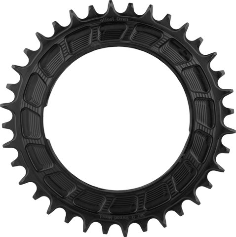 Garbaruk Thread Mount Chainring for SRAM XX/XX SL PM 0mm Round - black/36/36 
