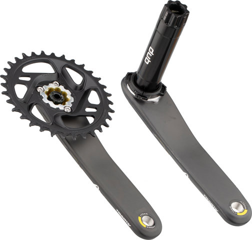 Truvativ Juego de bielas Descendant Carbon Eagle Direct Mount DUB 12 velocid. - black/175,0 mm