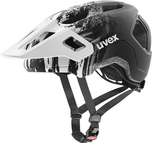 uvex Casco react jr. - white black matt | 52 - 56 cm