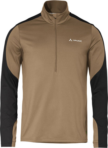 VAUDE Pullover en Polaire Mens Livigno Halfzip II - oat/M