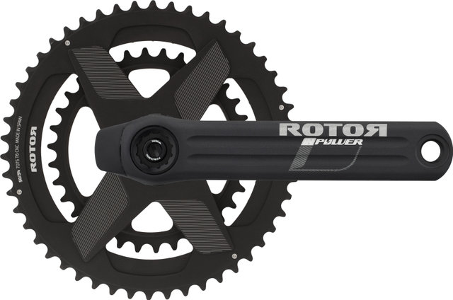 Rotor Set de Pédalier à Capteur INPower DM Road avec Spidering, noQ - schwarz | 175,0 mm | 34-50