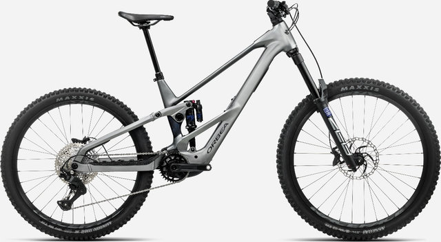 Orbea Vélo tout-terrain électrique WILD LT H20 Mullet Carbone 29" / 27,5" - titan grey-noctiluca carbon view | 29" (avant), 27,5" (arrière) | 170 mm | 44 mm | S