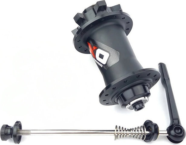 SRAM Buje delantero XO Disc 6 tornillos - noir/Blocage Rapide 5 mm/32/roue avant uniquement