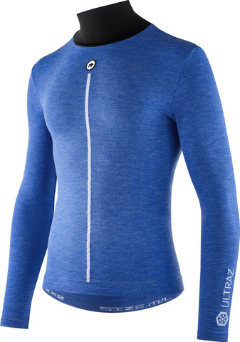 ASSOS Capa de piel Ultraz Winter L/S P1 camiseta interior - calypso blue/M/L