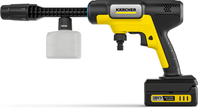 Kärcher OC 7-18 Conjunto de batería de mano Limpiador de presión media - universal