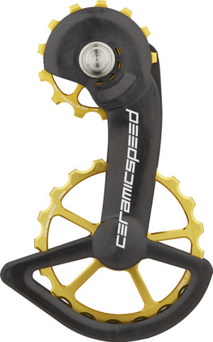 CeramicSpeed Sistema de engranajes OSPW Shimano Dura-Ace R9100 / Ultegra R8000-SS - gold | 13 dientes (rueda guía), 19 dientes (rueda tensora)