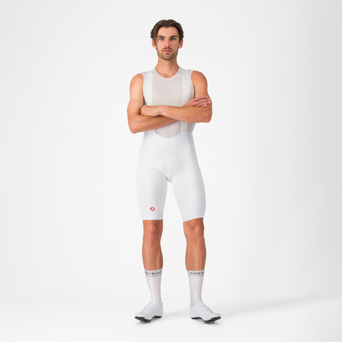 Castelli Free Aero Race S Bib Short Trägerhose - white | S