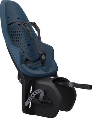 Thule Asiento de bici para niños de montaje en portaequipajes Yepp 2 Maxi - majolica blue