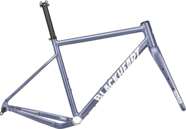 Blackheart kit de cadre Gravel AL - ultra violet | 55 mm | M | 28" | 1 1/8" - 1,5" tapered