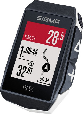 Sigma ROX 11.1 Evo Trainingscomputer HR Set - weiß