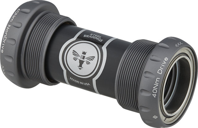 Chris King ThreadFit 24 Bottom Bracket - matte slate/BSA