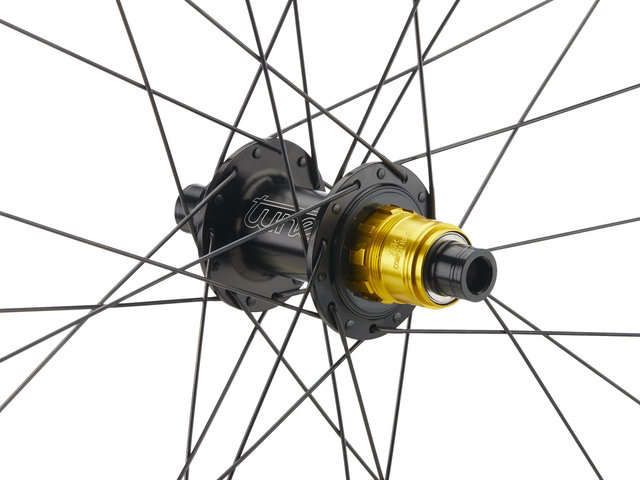 tune Juego de ruedas Crosser Carbon Endurance Disc Center Lock 28" - negro/142 mm/100 mm/28"/SRAM XDR/100 mm/SRAM XDR/100 mm/142 mm