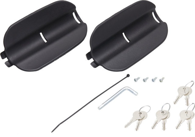 XLC VC-C03 Beluga 3-Bike Rack for Trailer Hitches - black