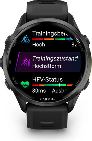 Garmin Forerunner® 970 Smartwatch - black-carbon gray
