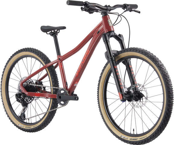 SUPURB BO24 24" Kinderfahrrad - fox red/24"