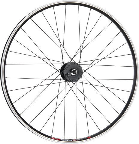 bc basic Rueda freno en V Acera urbano - DT Swiss 535 28" - negro | 28" RD 9x100 Dynamo