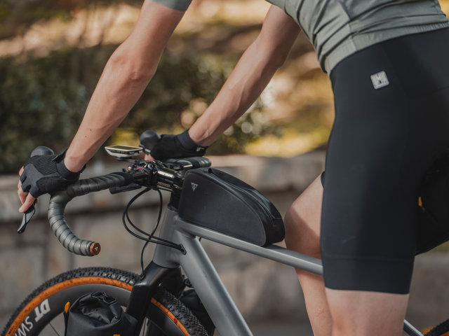 Topeak Bolsa seca TopLoader Drybag para tubo superior - negro/1 