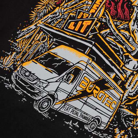 Burgtec T-shirt Keep It Lit - black/M