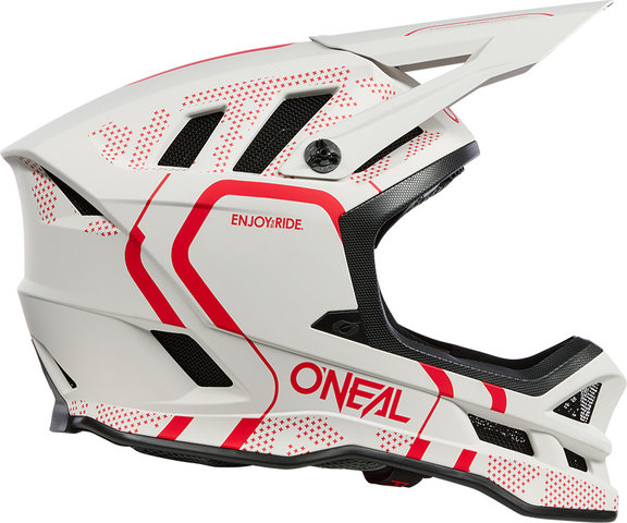 O'NEAL Blade Polyacrylite Full-Face Helmet - strike-white-red | 55 - 56 cm