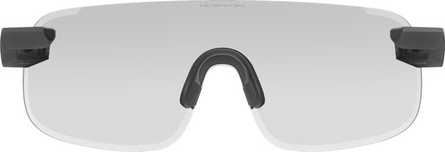 POC Lunettes de sport photochromiques Elicit - translucent black | clarity photochromic-changeable grey
