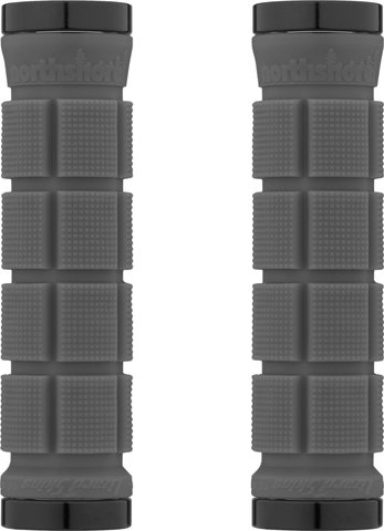 Lizard Skins Northshore Lock On Handlebar Grips - graphite/130 mm