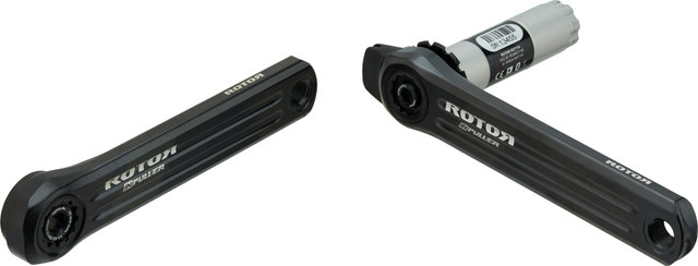 Rotor juego de bielas INpower V3 con potenciómetro Shimano 2x12 y Q-Rings - black/172,5 mm/36-52