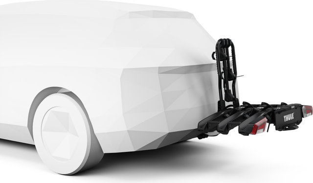 Thule EasyFold 3 Fahrradträger für Anhängerkupplung - black-aluminium