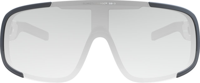POC Aspire Photochromic Sport Glasses - translucent black | clarity photochromic-changeable grey