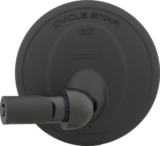 busch+müller Cycle Star Rückspiegel 80 mm - schwarz/Innenlenker