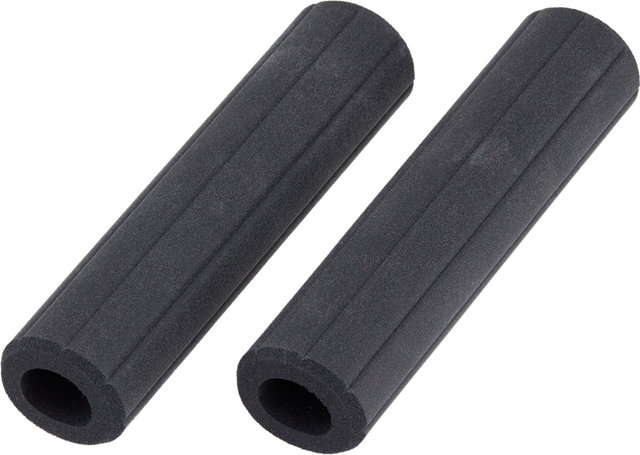 ESI Poignées de guidon en silicone nervurées épaisses - black/130 mm