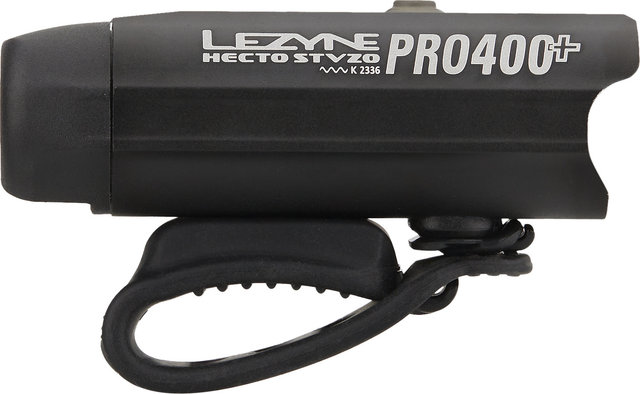 Lezyne Hecto Pro 400+ LED Front Light - StVZO Approved - satin black/400