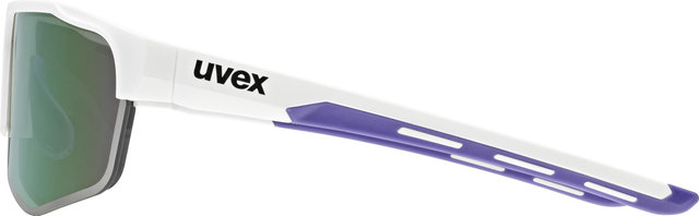 uvex Set de lunettes de sport Axos - white mat/mirror purple