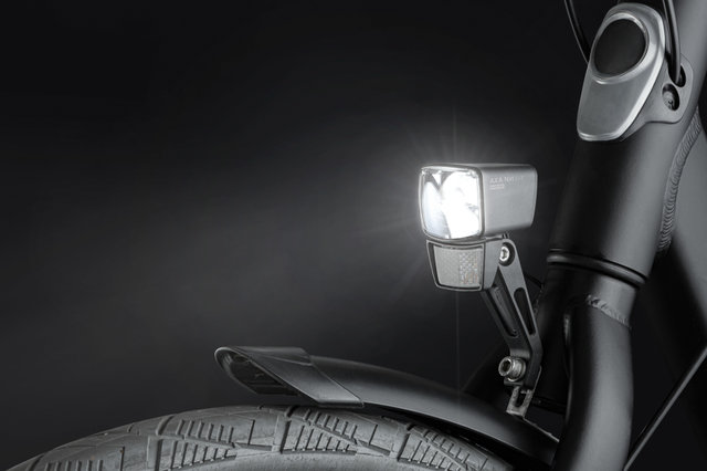 Axa NXT 45 E6-12V front light with StVZO approval - black