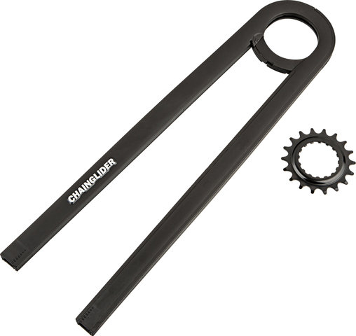 Hebie Protection Avant de la Chaîne Bosch Chainglider 350 - noir