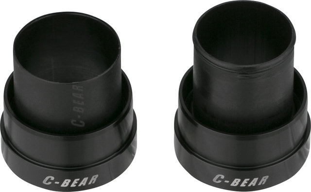 C-BEAR Eje de pedalier PF30 SRAM DUB MTB / Cyclocross 46 x 68/73 mm - negro/Press Fit PF30