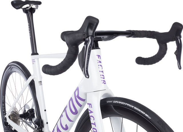 Factor MONZA Ultegra Carbon 28" Rennrad - white-purple/28"/M/170,0 mm