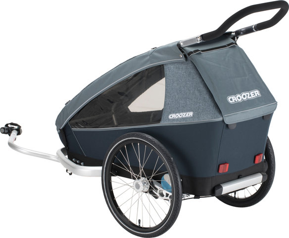 Croozer Remolque para niños Kid Vaaya 1 - graphite blue/20"
