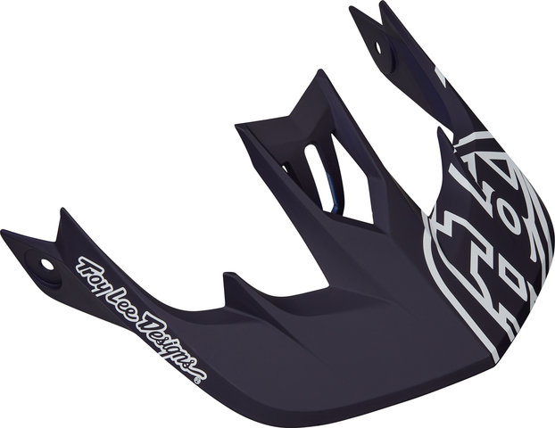 Troy Lee Designs Ersatzvisier für Stage Helme - red-white-blue