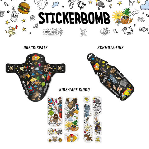 rie:sel design Bundle Kiddo Rahmenschutzset - stickerbomb
