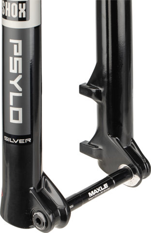 RockShox Psylo Silver RC Solo Air Boost 29" suspension fork - black | 130 mm | 44 mm | 110 mm | 29" | 1 1/8" - 1,5" tapered | 15 mm Thru Axle