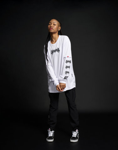 Loose Riders Tribe L/S Jersey - amped white/M