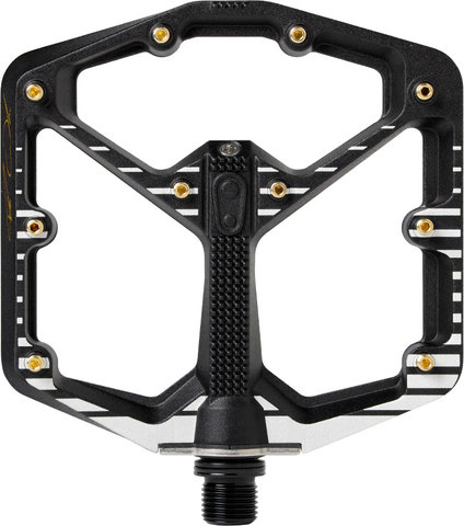 crankbrothers Pedales de plataforma Stamp 7 Fabio Wibmer Edición Firma - black | 111 mm | 114 mm | large
