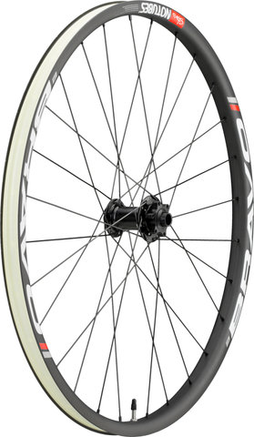 NoTubes Juego de ruedas ZTR Bravo Team Disc 6 agujeros 27,5" Carbon - black-white/142 mm/100 mm/27,5" (650B)/100 mm/Shimano MTB/100 mm/142 mm/Non Boost/Non Boost/Shimano MTB